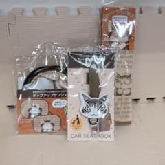 わちふぃーるど 猫のダヤン カー用品セットのサムネイル
