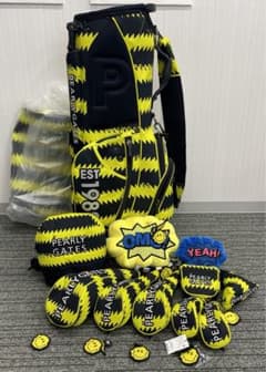 パーリーゲイツ Electric Shock！ギザギザボーダー　キャディバッグ m51852418331_1.jpg?1711602999