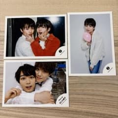 なにわ男子　大西流星　公式写真 3枚セットのサムネイル