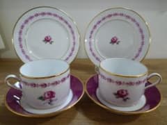 リチャードジノリ インペロカメリア カップ＆ソーサー トリオ