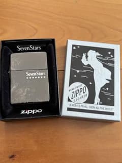 新品未使用！ Zippo Seven Stars 1935年 レプリカ 黒 煙のサムネイル