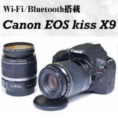 Wi-Fi搭載】Canon kiss X9 ダブルレンズセット 美品 - メルカリ