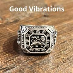 Sterlingシルバー925 リング Good Vibrations-17号 - メルカリ