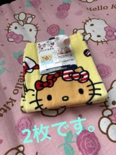 ハローキティ ハンドタオル 34×35cmのサムネイル