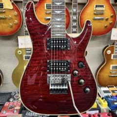 11857】Schecter omen extreme FR red - メルカリ