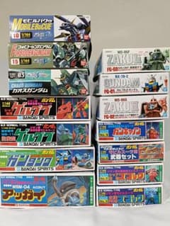 プラモデル 旧キット まとめ売り ガンプラ】旧キット14点まとめ売り【未組立、バラ売りOK】 - メルカリ