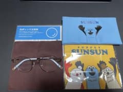新品 zoff パペットスンスン ブラウン コラボメガネのサムネイル