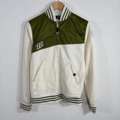 00's vintage NORTH ジップアップジャケット ホワイト カーキのサムネイル