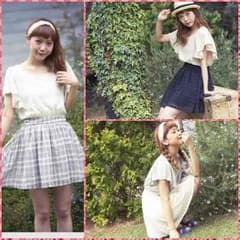 美品✨マジェスティックレゴン×田中里奈コラボワンピのサムネイル