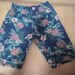 ボタニカル柄 ハーフパンツ ショートパンツ