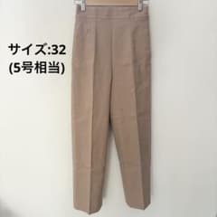 トゥモローランド 32 ドライオックス セミワイドパンツ ピンクベージュのサムネイル