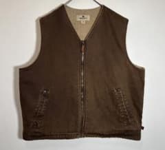 WOOLRICH ウールリッチ 裏地ボア ダック地 ベスト - メルカリ