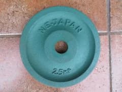 NE　バーベルプレート　2.5KG　2枚セットのサムネイル