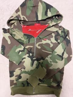 超希少　Supreme 迷彩 ジップアップパーカー15AWのサムネイル
