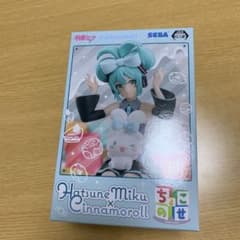 初音ミクシリーズ ちょこのせプレミアムフィギュア 初音ミク×シナモロールのサムネイル