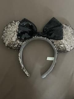 東京ディズニーリゾート スパンコール カチューシャ シルバーのサムネイル