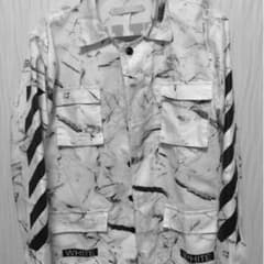 off white マーブル ミリタリー ジャケット 16ssのサムネイル