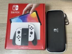 Nintendo Switch 有機EL ホワイト　おまけ付きのサムネイル