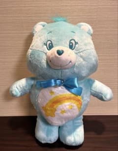 ケアベア ジュエリーBIGぬいぐるみ GiGO限定　缶バッジ 2個付き