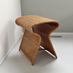 IDEE イデー SHROOM WICKER シュルーム 籐 ラタン スツール - メルカリ