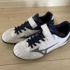 MIZUNO 野球スパイク 22.5cm ホワイト ネイビーのサムネイル