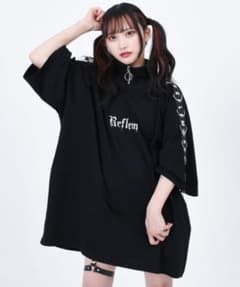 tシャツ 「REFLEM/レフレム」DリングロゴテープハーフZIPカットソーのサムネイル