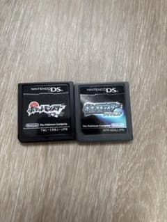 ニンテンドーDS ポケットモンスター ブラック・ダイヤモンド 2本セットのサムネイル