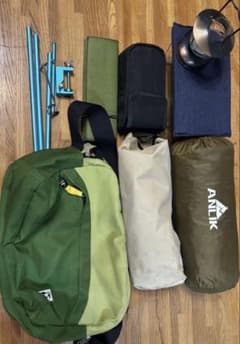 キャンプ用品　まとめ売り　ANLIKテント&ソロキャンセットのサムネイル