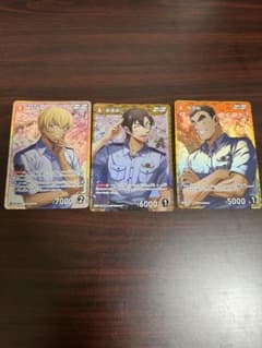 コナンカードゲーム TCG 降谷零 萩原研二 伊達航 SR R - メルカリ