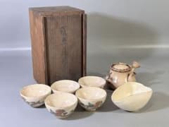 C054 煎茶 古い 薩摩 茶器揃 C054 煎茶 古い 薩摩 茶器揃 - メルカリ