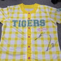 佐藤輝明直筆サイン入り 女性用 フルーツ柄の阪神タイガース 