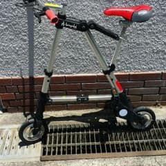 超軽量コンパクト折り畳み自転車 A-Bike（値下げ不可）のサムネイル
