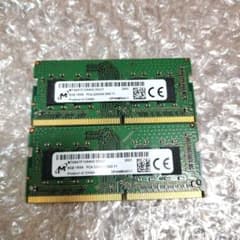 Micron PC4-3200AA ノートパソコン用 8GB× 2 - メルカリ