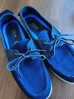 Clarks collection デッキシューズ ネイビーのサムネイル
