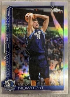 Dirk Nowitzki Topps Chrome NBA カードのサムネイル
