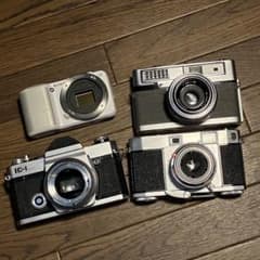 ジャンクカメラ フィルムカメラ 4点まとめ売り - メルカリ
