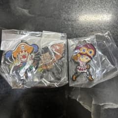 원피스 고무 열쇠 고리 3 개 세트