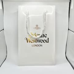 Vivienne Westwood ショップ袋 白 金 紙袋 ショッパー - メルカリ