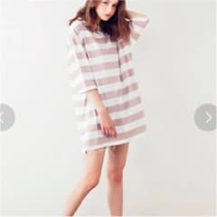 ボーダー Tシャツ ワンピースのサムネイル
