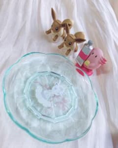 ポケモングッズまとめ売り イーブイ ラッキー アローラロコン フィギュア 皿