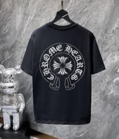 CHROME HEARTS バックプリント Tシャツ ブラック - メルカリ