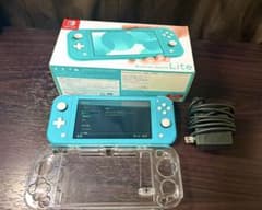 Nintendo Switch Lite ターコイズ 本体 クリアケース付きのサムネイル