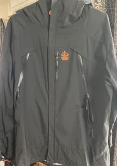 マンウィズ ウルフテック フュージョンジャケット　Mサイズ　オレンジ　黒 マンウィズ WOLF-TECH 黒 ロゴオレンジ - メルカリ