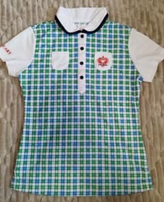 VIVA HEART チェック柄ポロシャツ 40サイズのサムネイル
