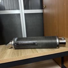 カーボンファイバー マフラー 約30cm 汎用 - メルカリ