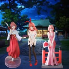 新品未開封3点 甘神さんちの縁結び 甘神夕奈 bunny figure