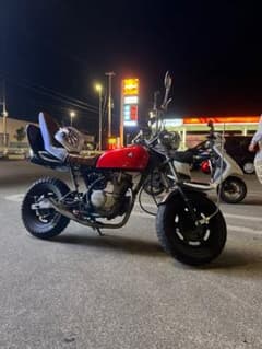 CM125三段シート(エイプ用から加工)