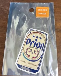 ちいかわ　オリオンビールステッカーのサムネイル