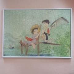 未使用　中島潔　ジグソーパズル　赤い靴　横浜 未使用 中島潔 ジグソーパズル 赤い靴 横浜