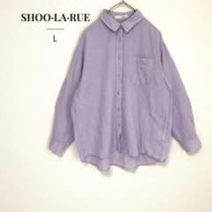 SHOO·LA·RUE 슈랄루 린넨 셔츠 오버 사이즈 L